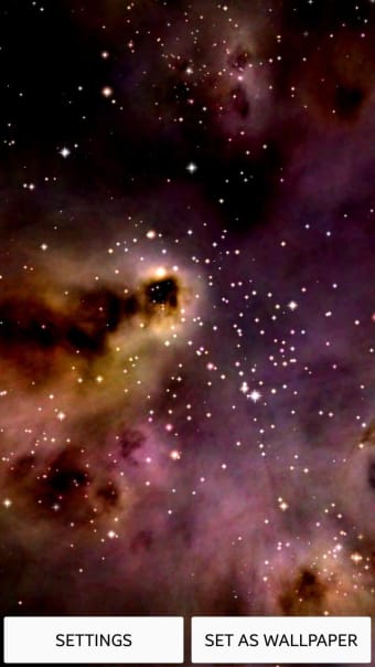 Space Stars  Clouds 3D