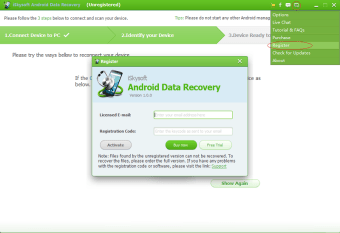 iSkysoft Android Data Recovery