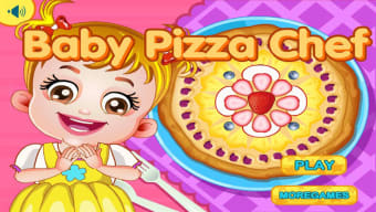 Baby Chef : Fruit Pizza Making  Decorate
