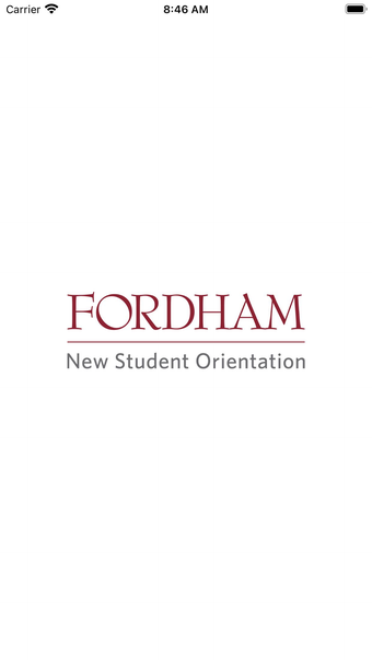 Fordham Orientation