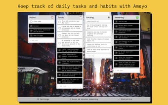 Ameyo | Task + Habit Tracker