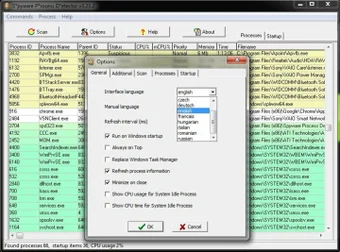 Spyware Process Detector