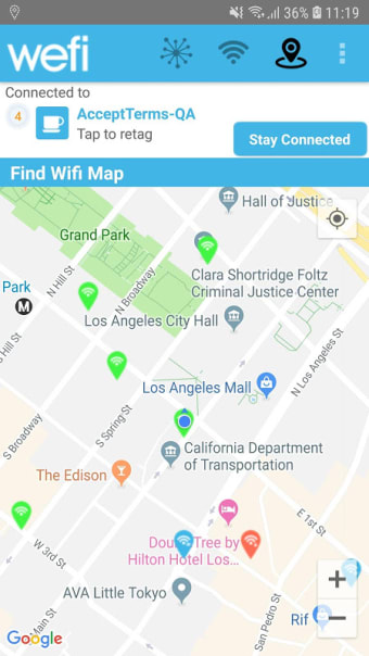 Find Wifi Beta – Free wifi finder & map by Wefi