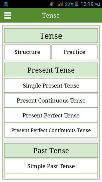 English Tenses with SEP