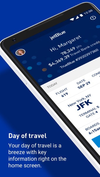 JetBlue - Book  manage trips