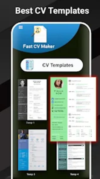Resume Builder PDF-Cv Maker