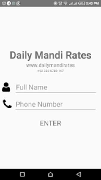 Daily Mandi Rates