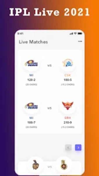 Live Cricket Match  IPL 2021