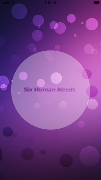 Six Human Needs