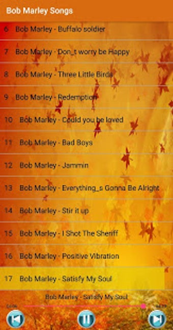 Bob Marley Songs