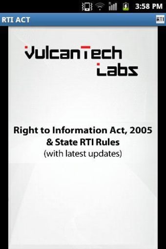 RTI Act (India) & State Rules