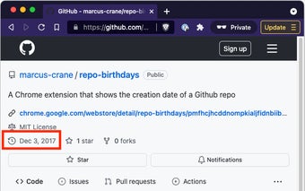 Repo Birthdays