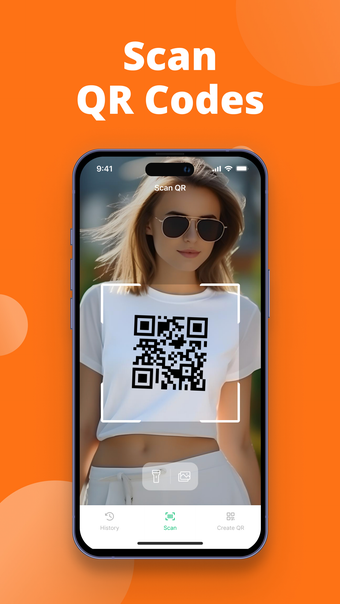 QR Code Reader App for iPhone