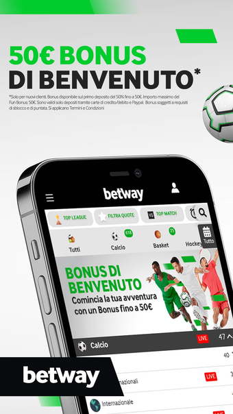 Betway Scommesse Sportive