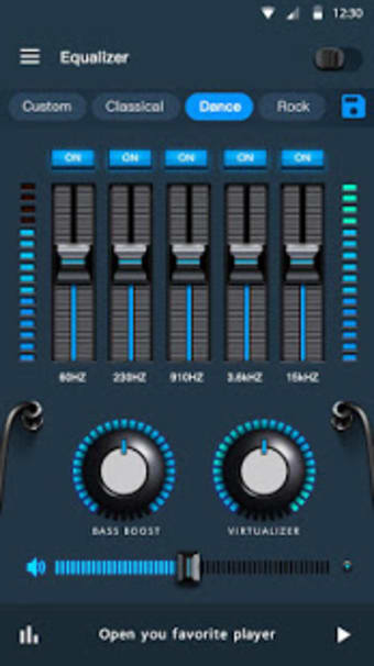 Music Equalizer - Bass Booster  Volume Booster
