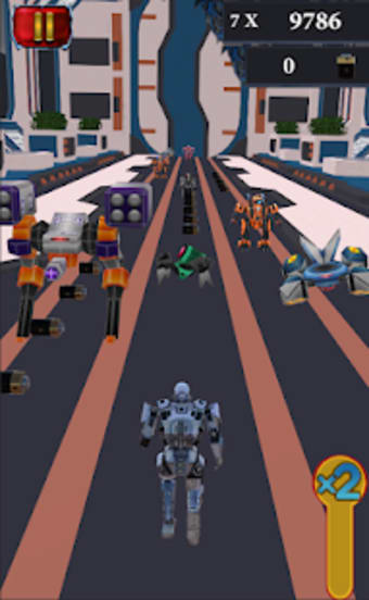 Runbot Runner 3D-Scifi Modern Run