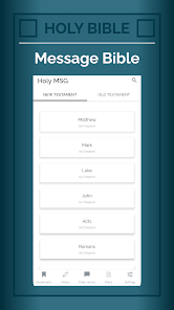 Message Bible: offline version