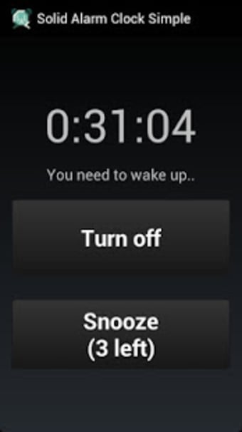 Simple  Reliable Alarm Clock