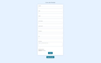 Cover Letter Generator