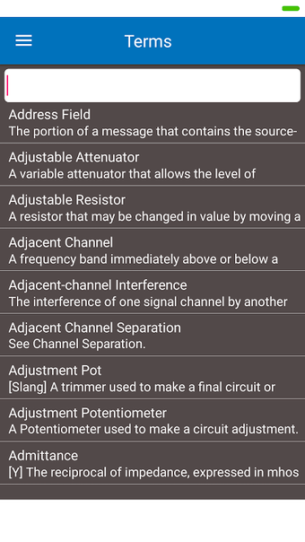 Electrical calculation & Terms