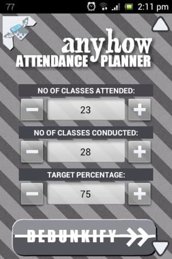 Anyhow Attendance Planner