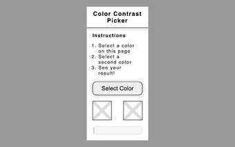 Color Contrast Picker