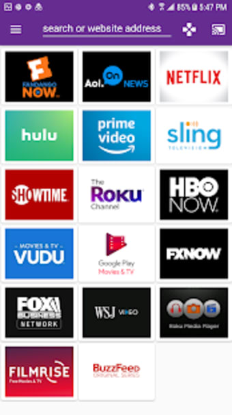 Cast Videos: Web Videos to Roku Chromecast TV etc
