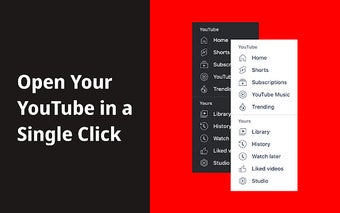 YouTube Quick Menu