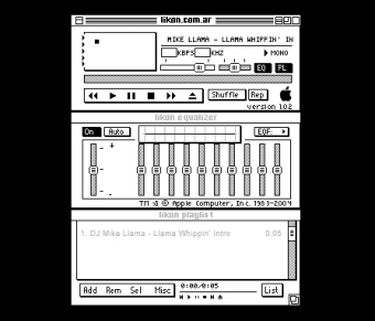 Winamp Skin: Old Mac OS