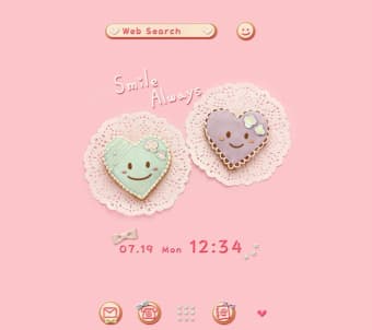 Cute Theme-Heart Cookies-