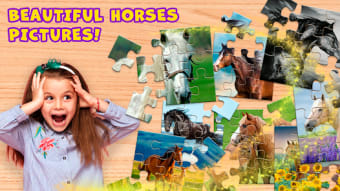 Horses Puzzle Game