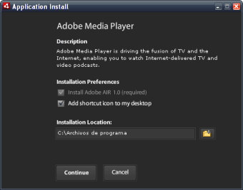 Adobe Media Player