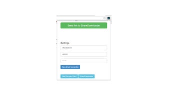 ShareDownloader Remote Extension