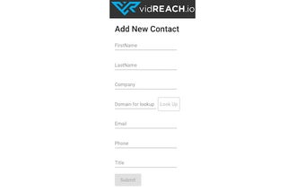 vidReach Contacts