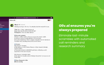 Oliv - Supercharge your calendar