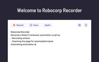 Robocorp Recorder