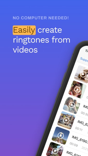 Video to Ringtone
