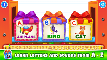 Baby ABC in box Kids alphabet
