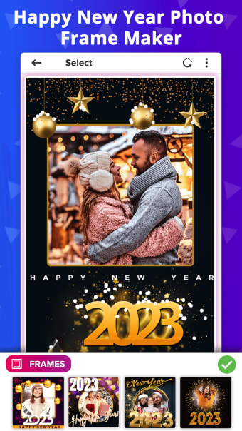 New Year Photo Frames - 2023