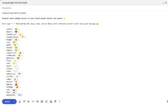 AnEmoji:For Gmail Emoji Users