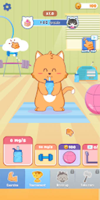 Kitty Food Fighter: Cute Cat