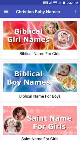 Christian Baby Name Collection