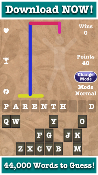 Stress Free Endless Hangman