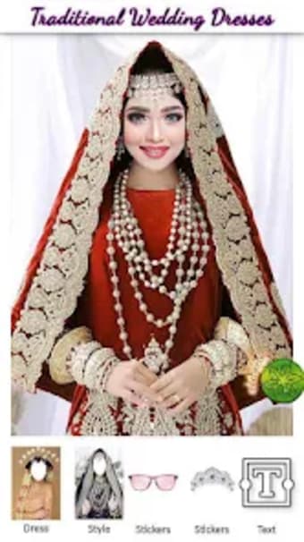 Traditional Wedding Dress Phot