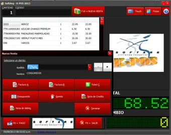 Facturación Kioscos POS 2014