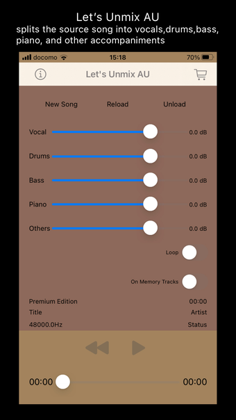 Lets Unmix Audio Unit