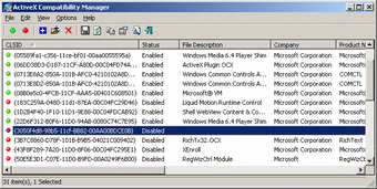 ActiveX Compatibility Manager