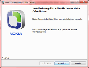 Driver per cavi Nokia USB 