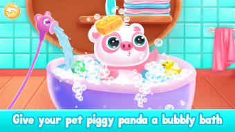Virtual Pet Care: My Piggy Panda Game