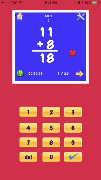 My Math Flash Cards App Deluxe